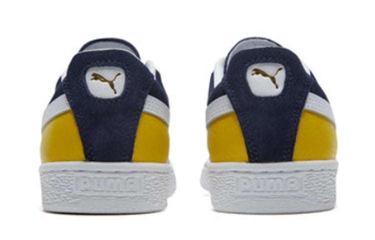 PUMA SUEDE Classic Block 'Blue Yellow' 369873-02