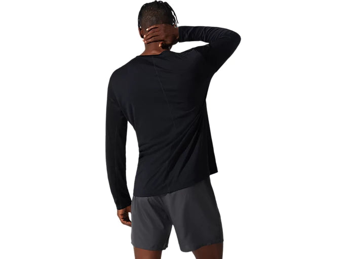 ASICS Silver Long Sleeve Top 'Performance Black' 2011C350-001