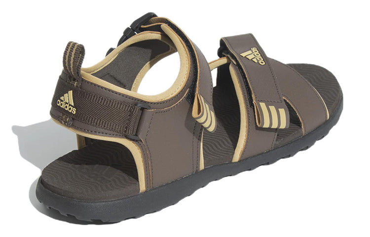 adidas Yanet Sandals 'Brown Golden Beige' GA3065