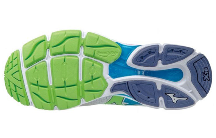 Mizuno Wave Ultima 8 Low Tops Wear-resistant White Blue Green J1GC160941