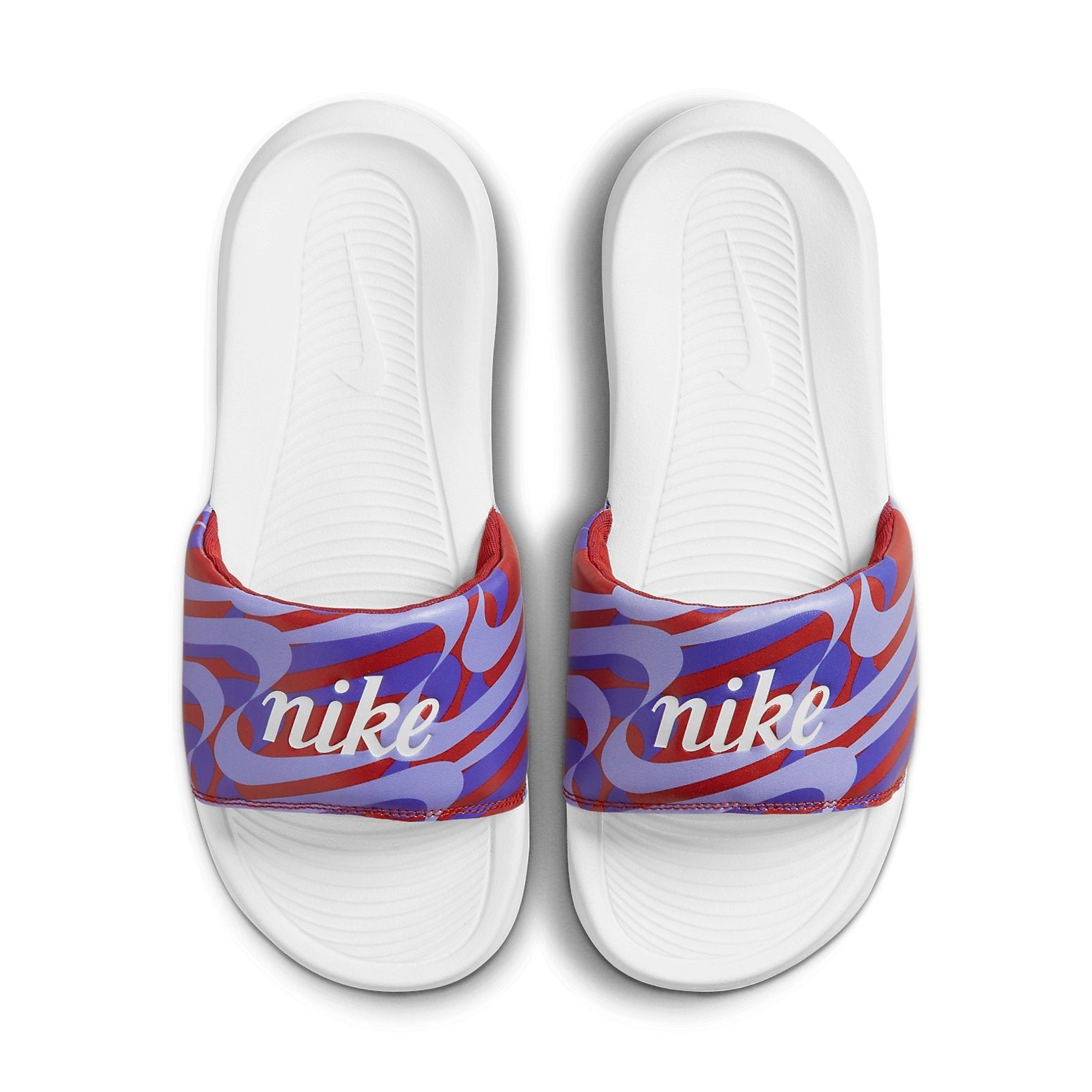 (WMNS) Nike Victori One JDI Slides 'White Purple' CN9676-601