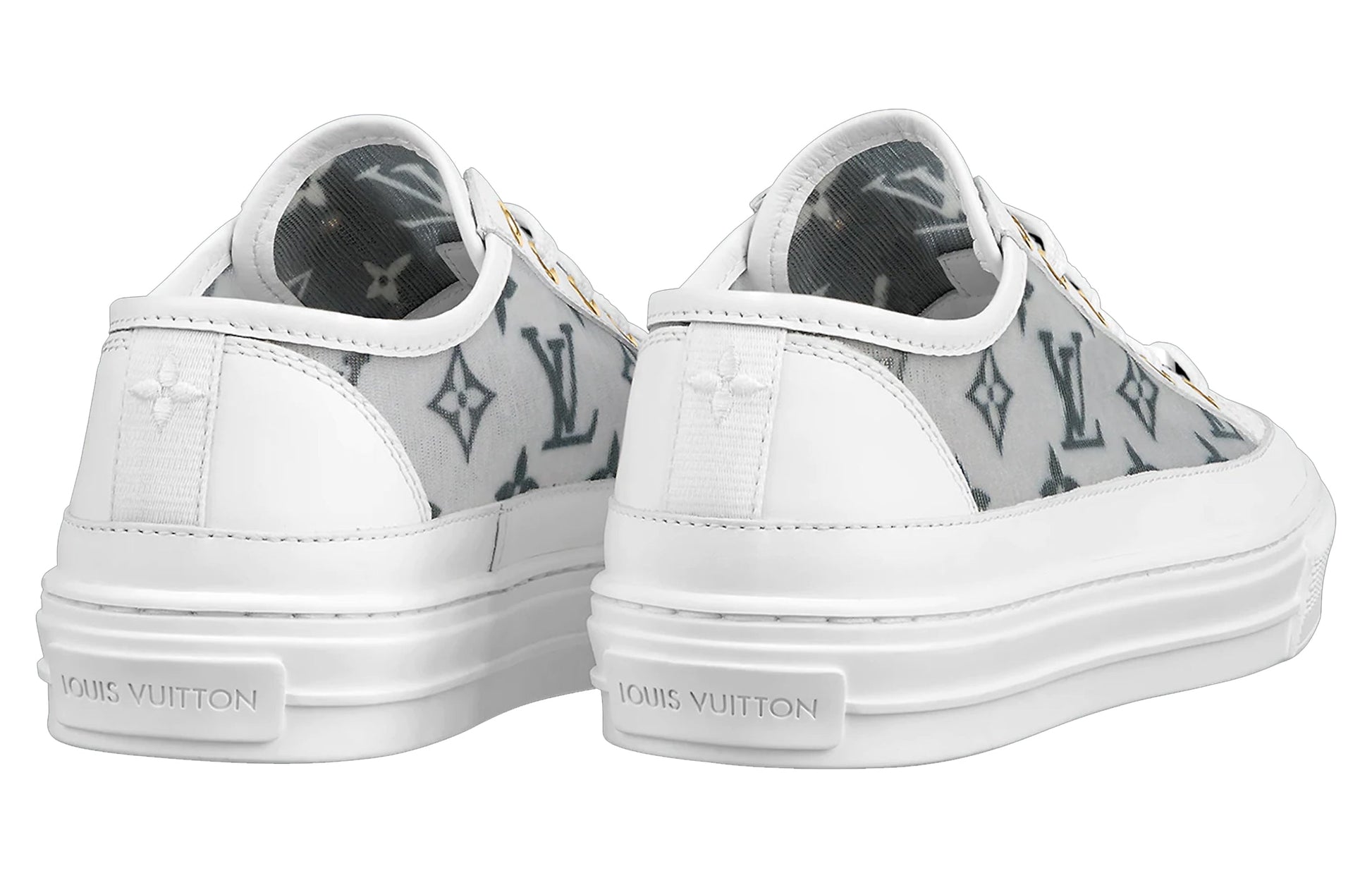 (WMNS) LOUIS VUITTON Stellar Sneakers 'Grey White' 1A8NMW