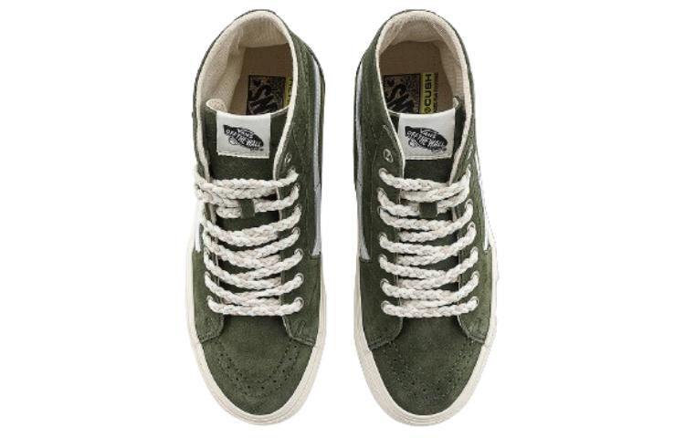 Vans Skate Sk8-Hi 'Green White' VN0009Q0KFR