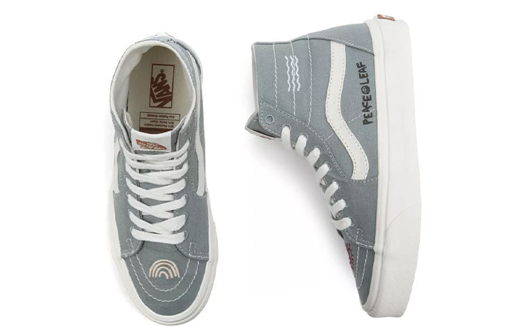 Vans Eco Theory SK8-HI Tapered Sneakers Blue/White VN0A4U16AST