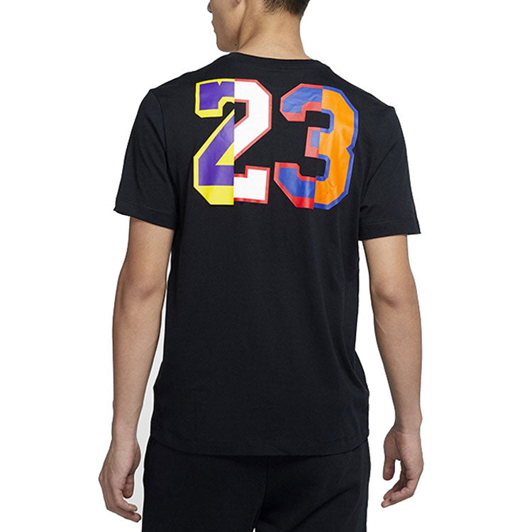 Air Jordan Casual Sports Round Neck Short Sleeve Black DA6768-010