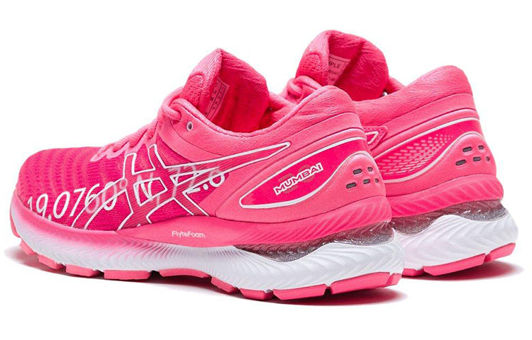 (WMNS) ASICS Gel-Nimbus 22 'Hot Pink White' 1012A805-700