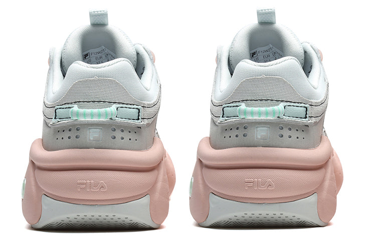 (WMNS) FILA Barricade Low Sneakers 'Grey Pink White' F12W211121FBA