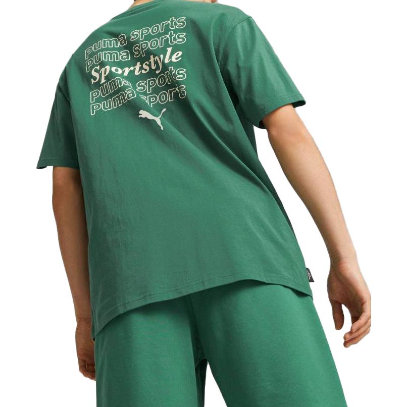 PUMA Casual T-Shirt 'Green' 622536-37
