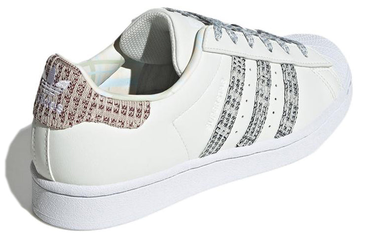(WMNS) adidas Superstar Shoes 'Plaid White' GX2180