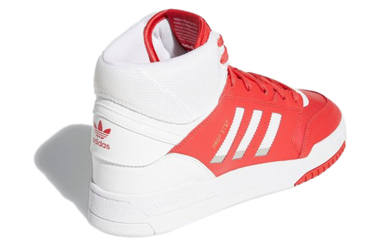 adidas originals Drop Step 'White Red' EF7138