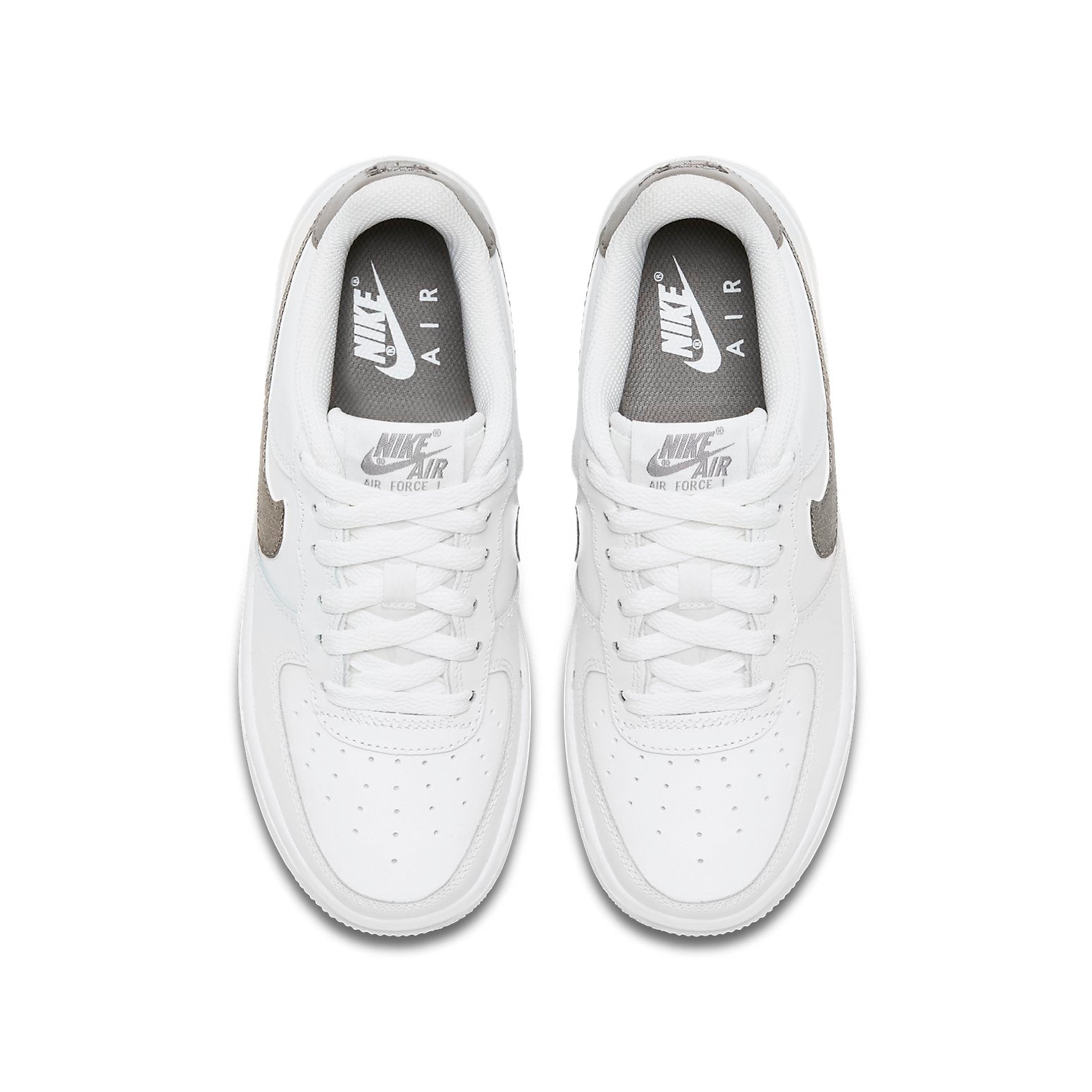(GS) Nike Air Force 1 Low 'Metallic Silver' 314219-128