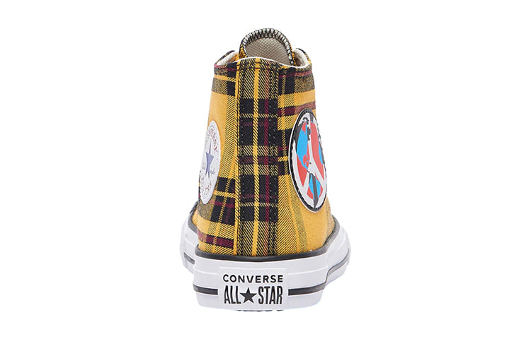 Converse Chuck Taylor All Star Checkered 'Yellow Black' 367413F