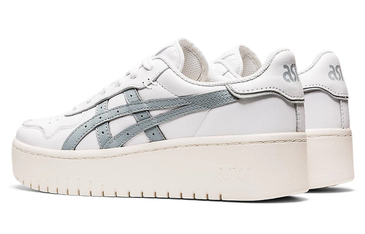 (WMNS) ASICS Japan S Platform 'White Piedmont Grey' 1202A322-100