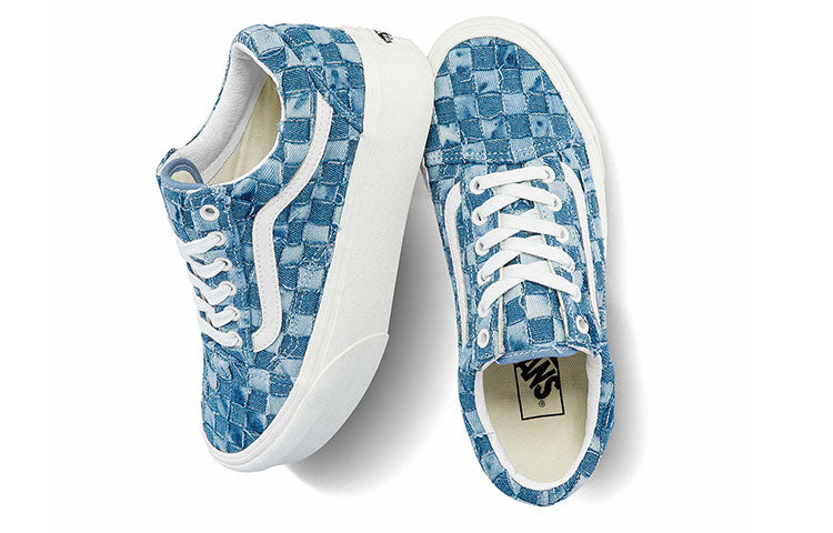 (WMNS) Vans Old Skool Stackform 'Woven Denim' VN0A7Q5MB6A