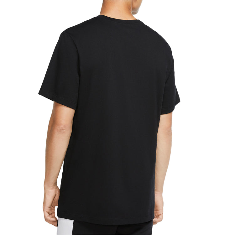 Air Jordan Jumoman Classics Flying Man Printing Short Sleeve Black CU9571-011