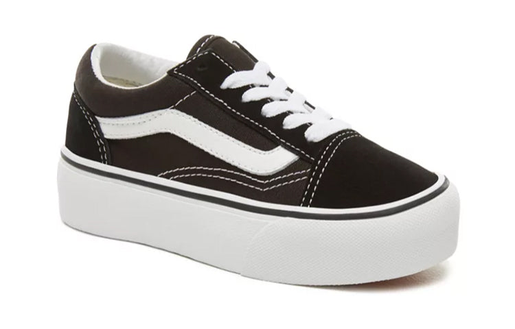 (PS) Vans Old Skool Platform Kids 'Black' VN0A3TL36BT
