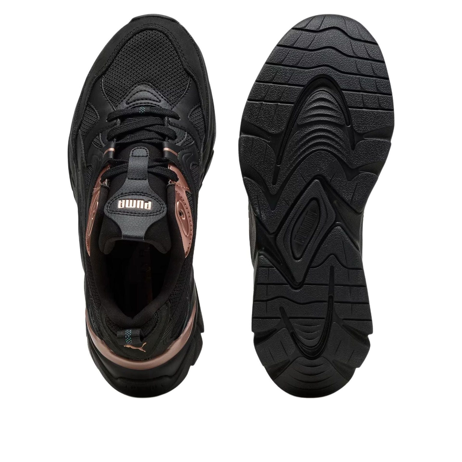 (WMNS) PUMA Sophyr Metallic 'Black Rose Gold' 398831-02