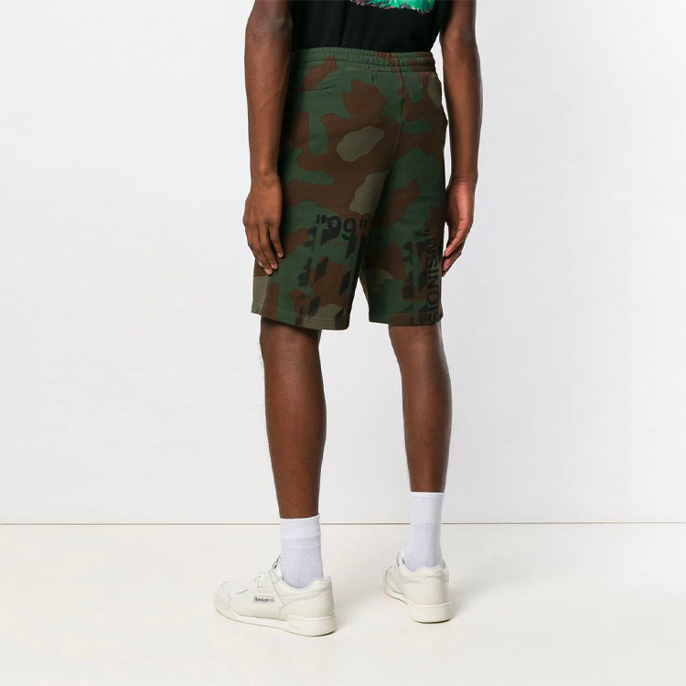 Off-White Mens Camouflage Track Camouflage Logo OMCI006R190030169910