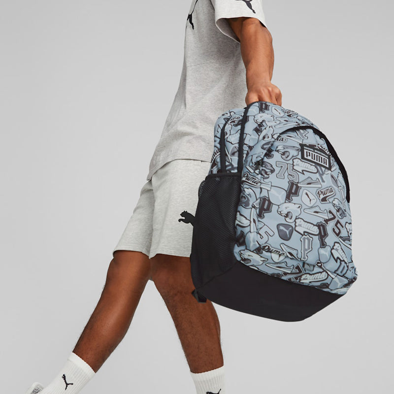 PUMA Academy Backpack 'Black Teal White' 079133-10