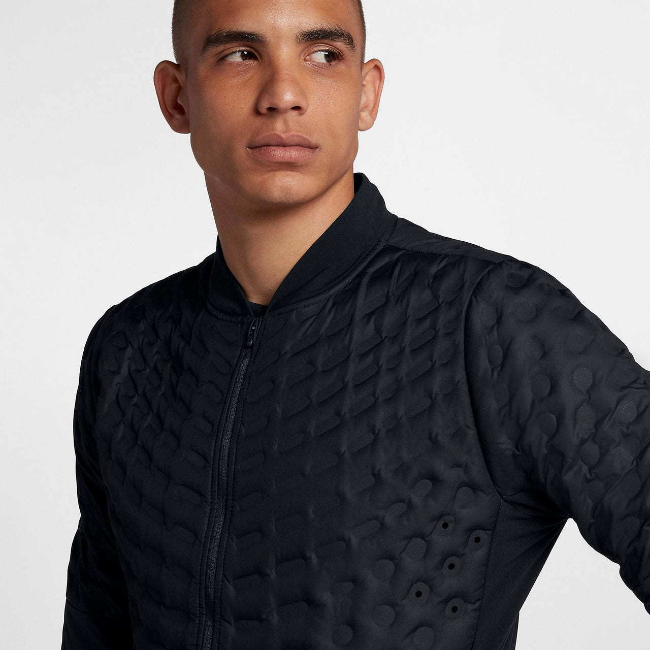 Nike Aeroloft Three-dimensional Honeycomb Down Jacket 'Black' 928506-010