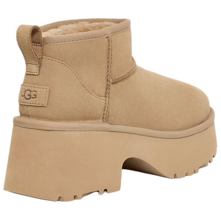 (WMNS) UGG Classic Ultra Mini New Heights 'Mustard Seed' 1158311-MDSD