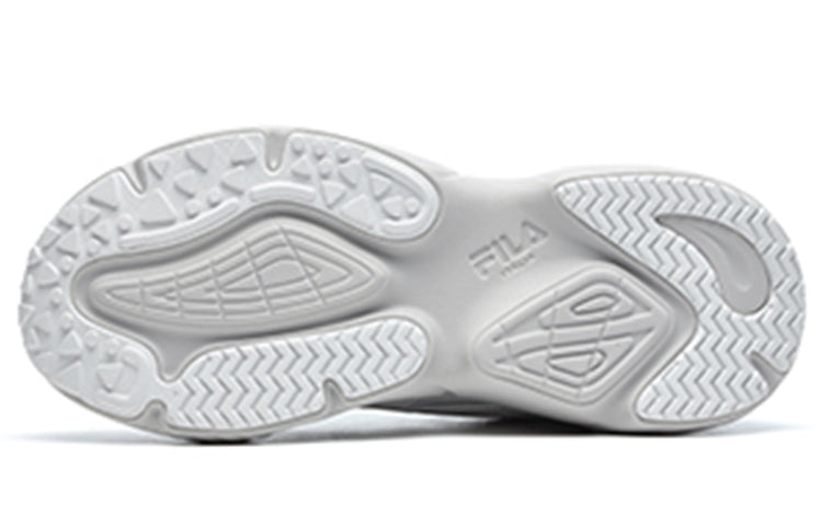 (WMNS) FILA FUSION Conch Sneakers 'White Grey' T12W217303FNS