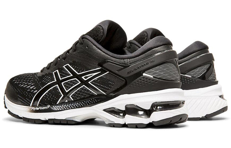 (WMNS) ASICS Gel-Kayano 26 Wide 'Black White' 1012A459-001