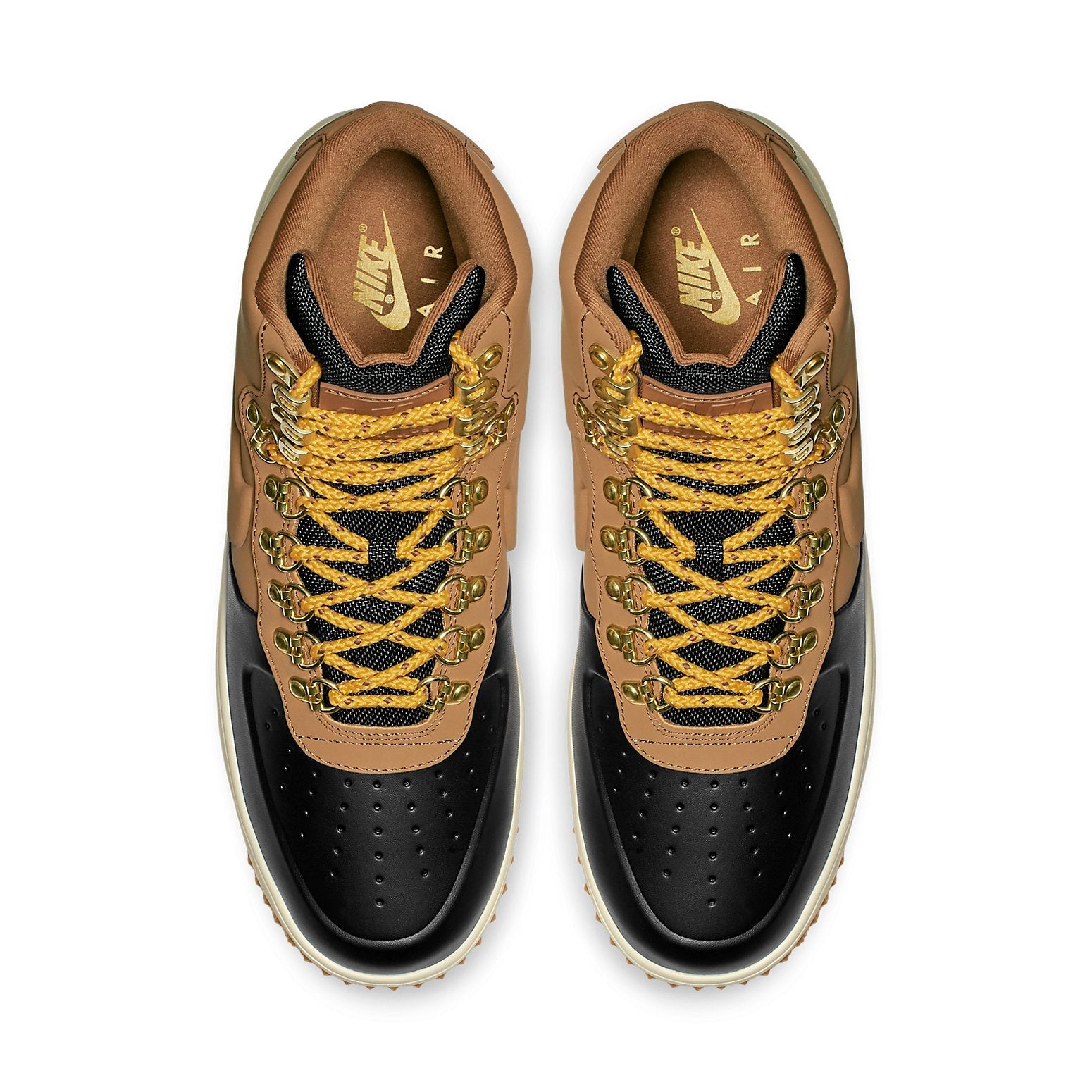 Nike Lunar Force 1 Duckboot '18 'Tan Black' BQ7930-001