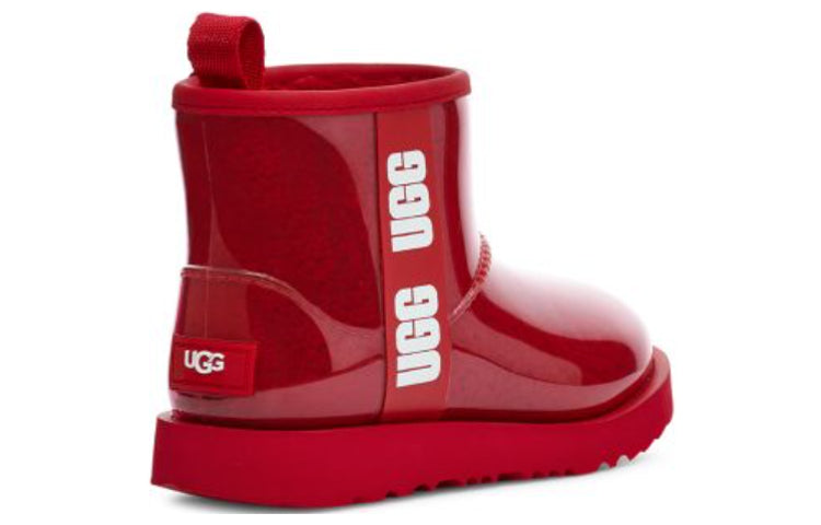 (PS) UGG CLASSIC CLEAR MINI 'Red' 1112386K-SBR