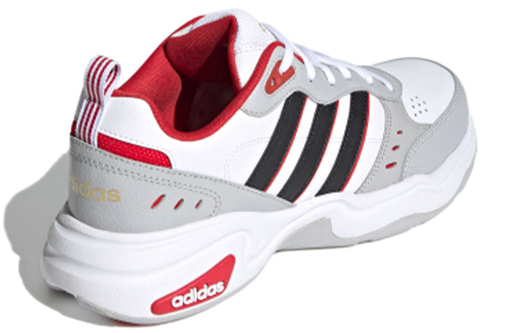 adidas neo Strutter 'White Gray Red' H05536