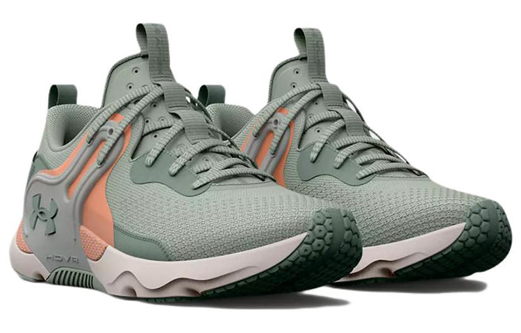 (WMNS) Under Armour HOVR Apex 3 Cross Trainer 'Green Orange' 3024272-302