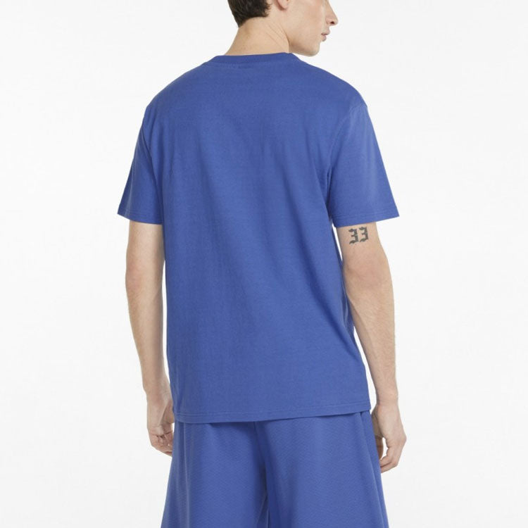 PUMA X AMI Graphic T-Shirt 'Blue' 534070-93