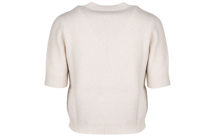 (WMNS) Gucci CHERRY Pattern Round Neck Pullover Knitwear Creamy White 631467-XKBHI-9275