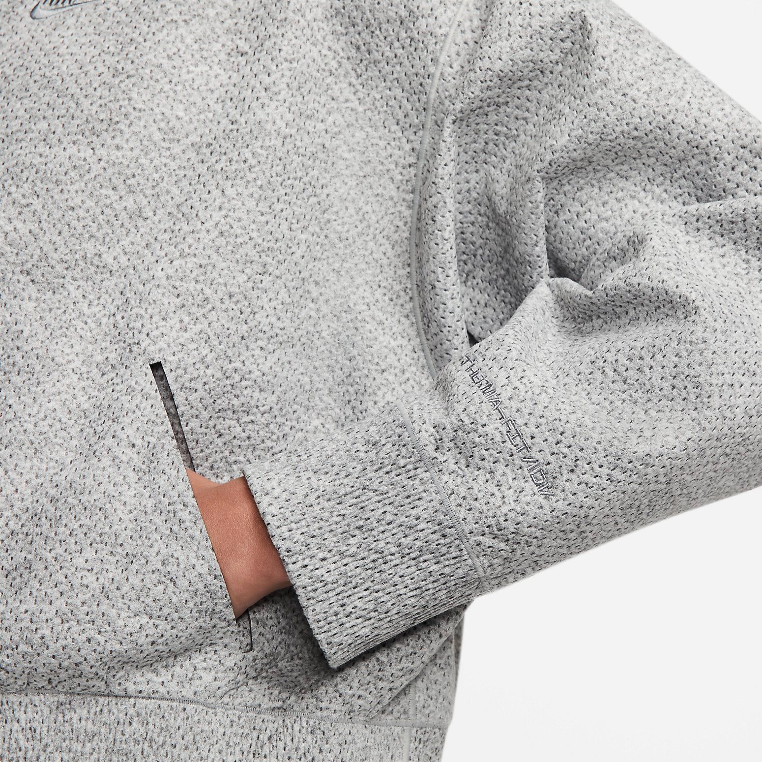 (WMNS) Nike Forward Hoodie 'Grey Heather' DR4529-077