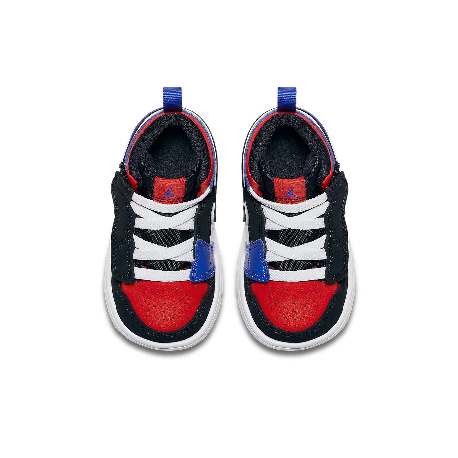 (TD) Air Jordan 1 Mid ALT 'Black Blue Red' AR6352-124
