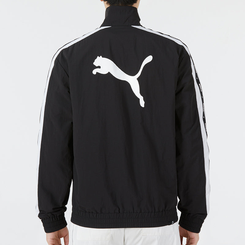 PUMA Blocking Tape Woven Jacket Black 536780-01
