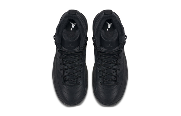 (GS) Air Jordan 12 Retro Winterized 'Triple Black' BQ6852-001