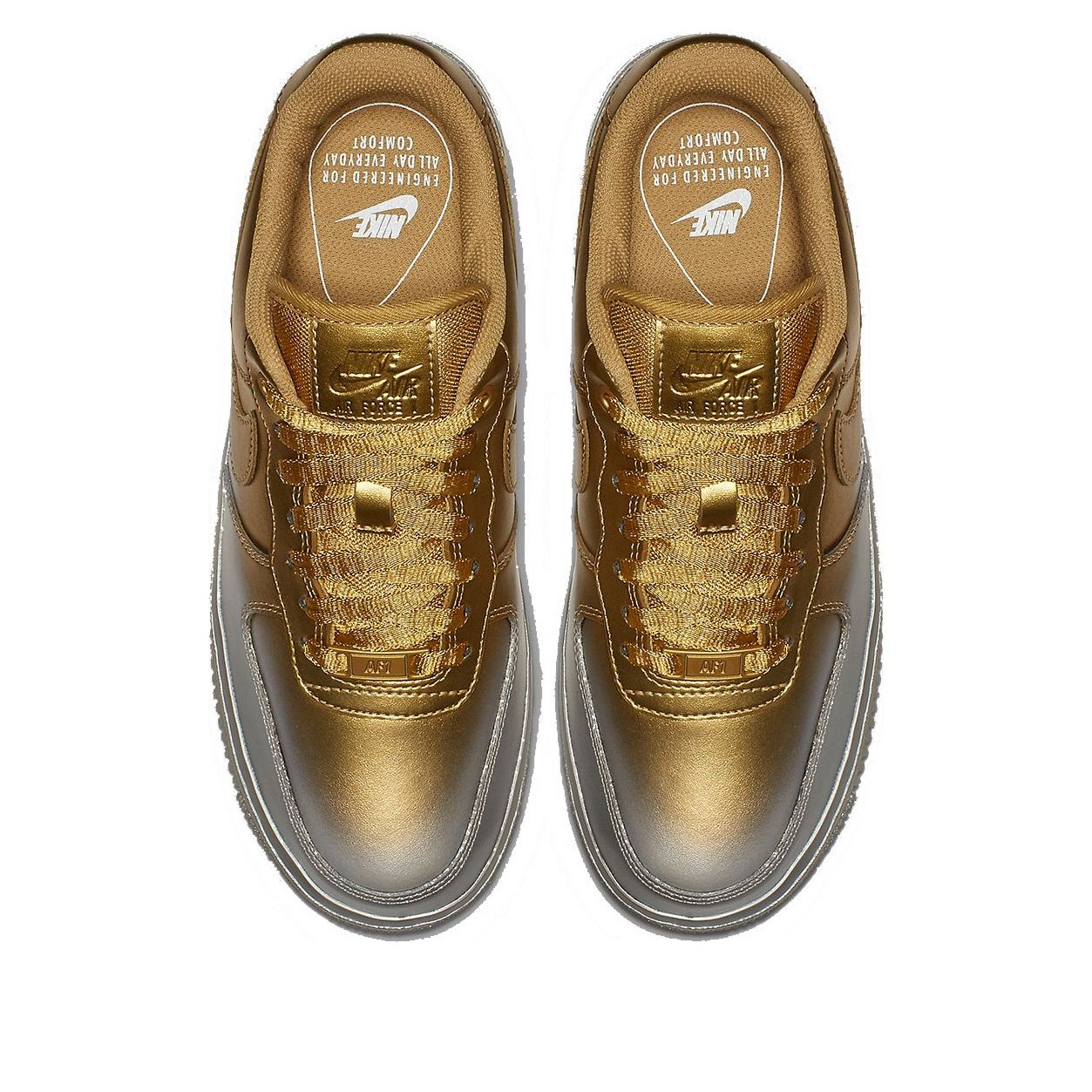 (WMNS) Nike Air Force 1 Low 'Gold Silver' 898889-012