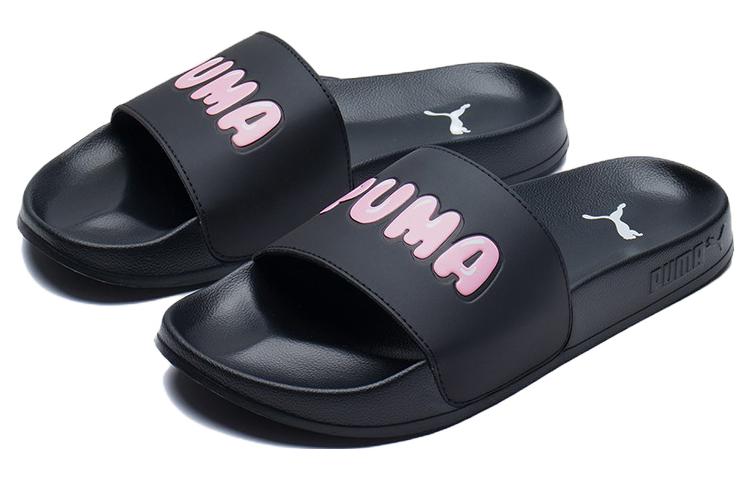 (WMNS) PUMA Leadcat 2.0 Logo Slide 'Black' 387234-02