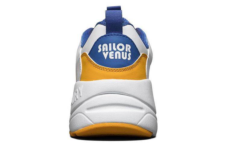(WMNS) Skechers Sailor Moon x D'Lites Airy 2.0 'White Blue Yellow' 66666267-WBLY