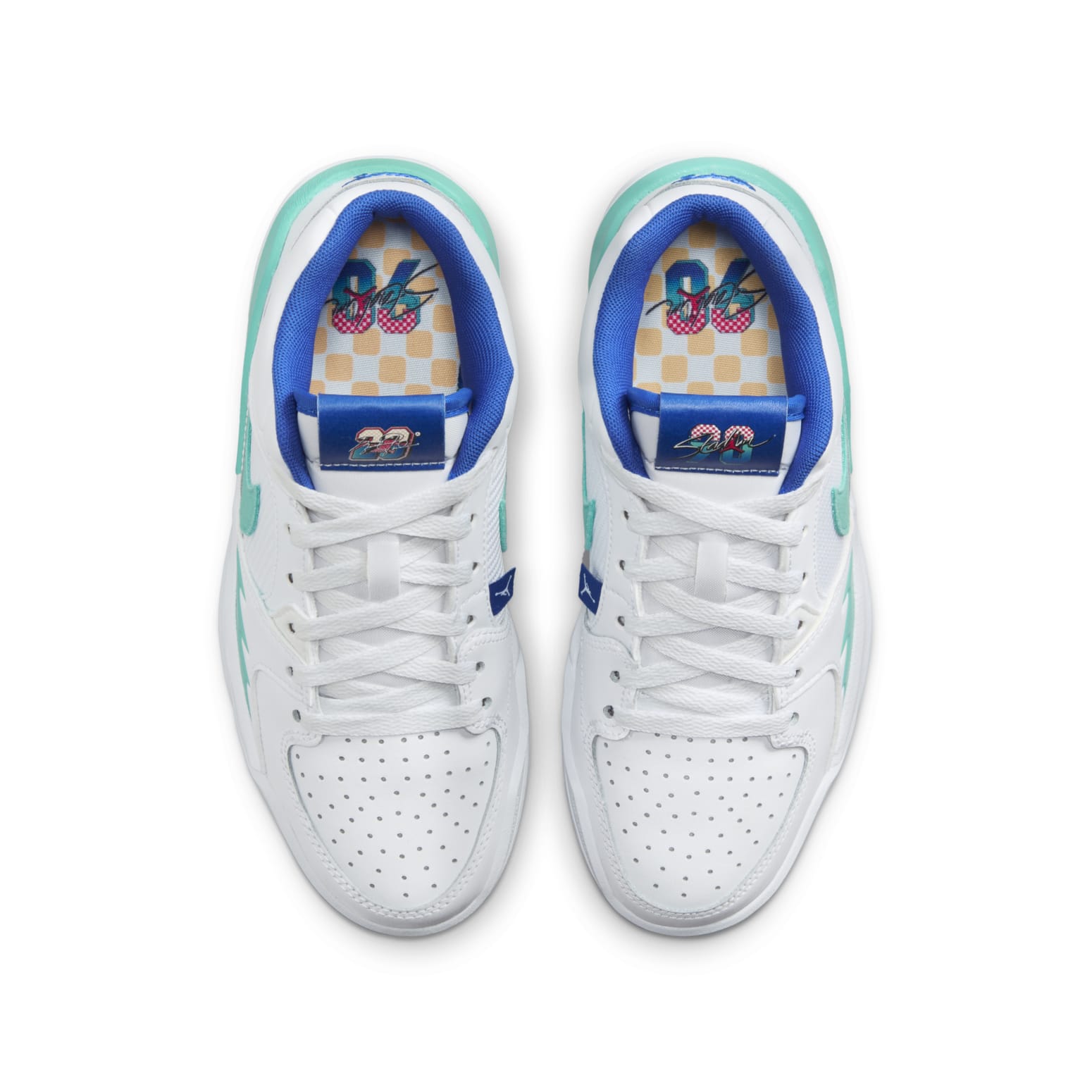 (GS) Air Jordan Stadium 90 SE 'White Hyper Royal Jade'  HJ3515-100