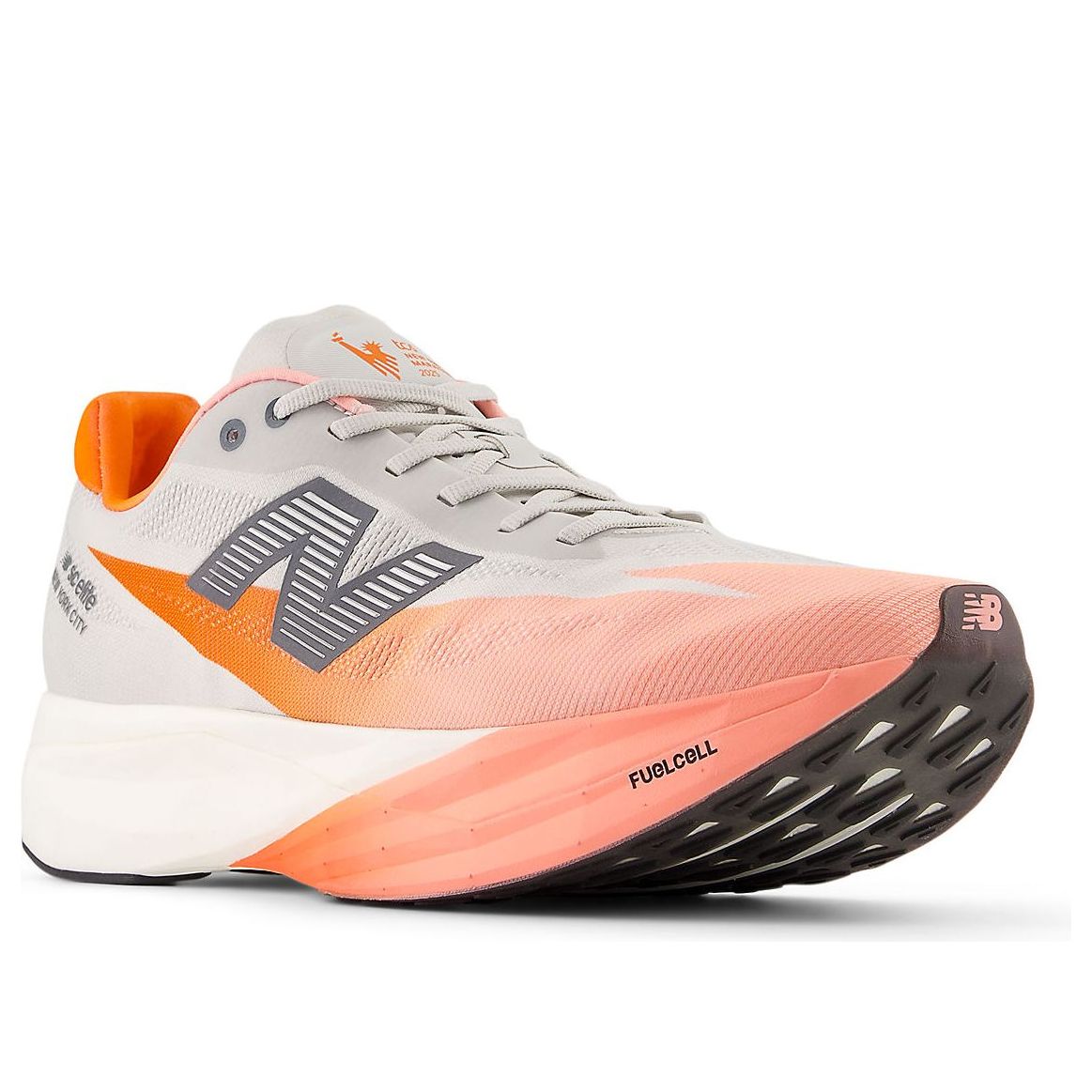 New Balance TCS FuelCell SuperComp Elite v5 'NYC Marathon Grapefruit' MRCELNY5