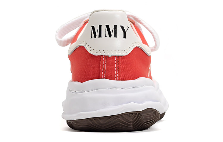 Maison MIHARA YASUHIRO BLAKEY OG Sole Canvas Low-top Sneaker 'Orange' A08FW735-ORG
