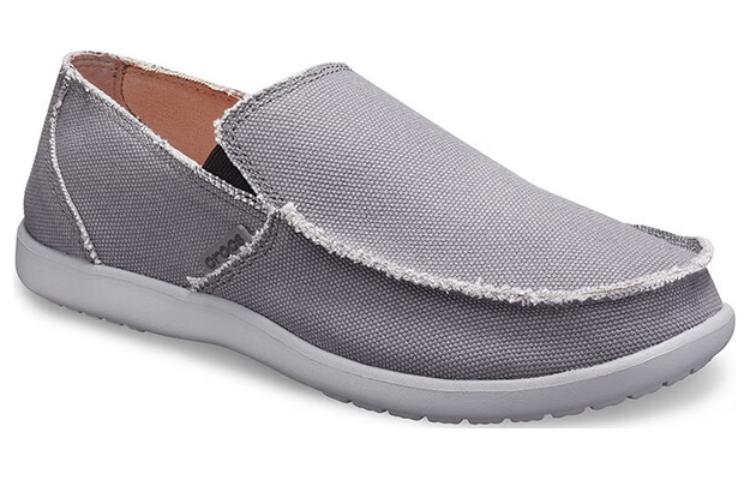Crocs Santa Cruz Slip-On Shoes 'Grey' 10128-01W