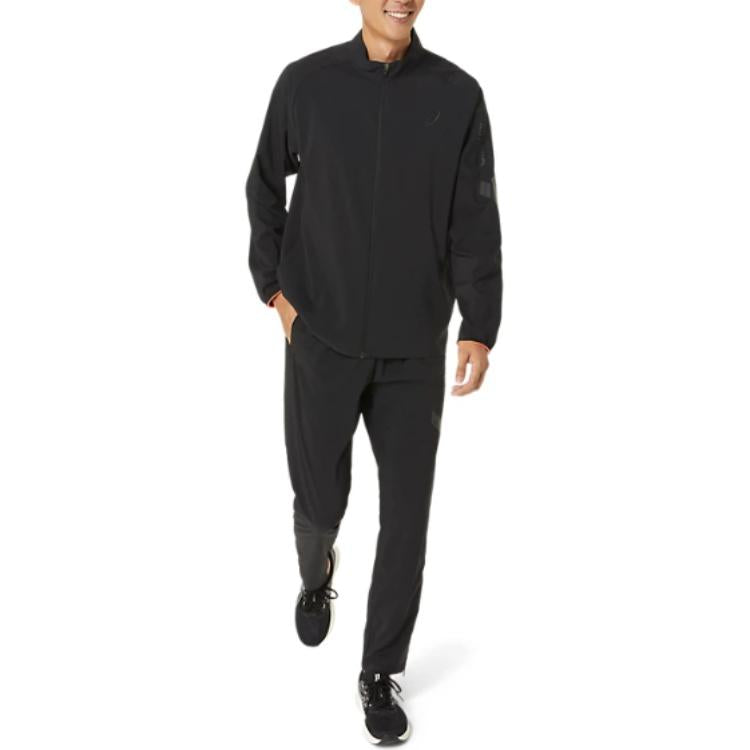 Asics A-I-M Cool Stretch Summer Woven Jacket 'Performance Black' 2031E542-001