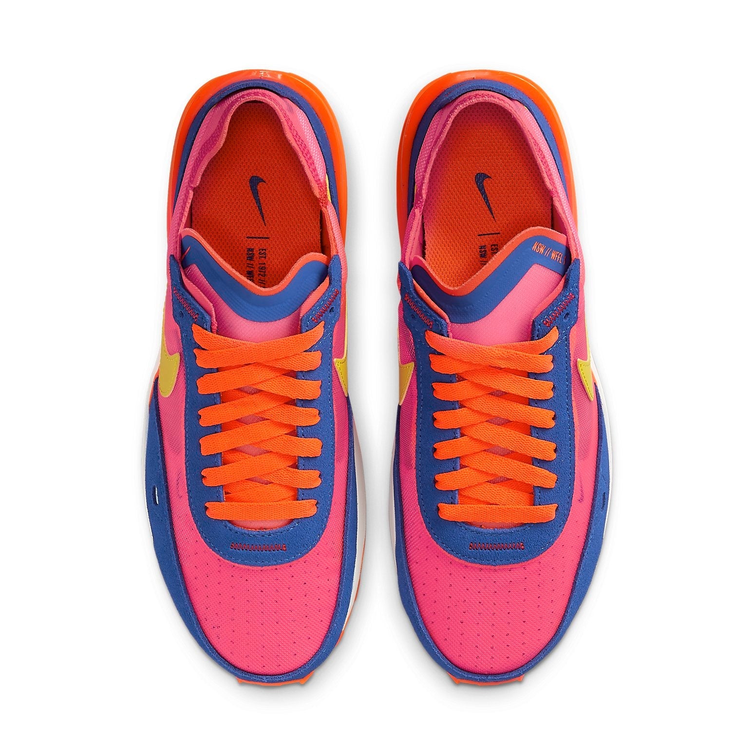 (WMNS) Nike Waffle One 'Racer Blue Hyper Pink' DC2533-400