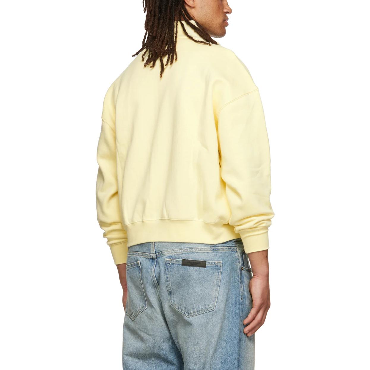 Fear of God Essentials FW22 Full Zip Jacket 'Canry' FOG-FW22-323