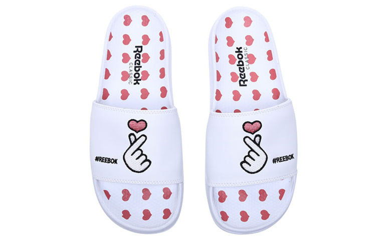 Reebok Classic Love White Slippers EF8147