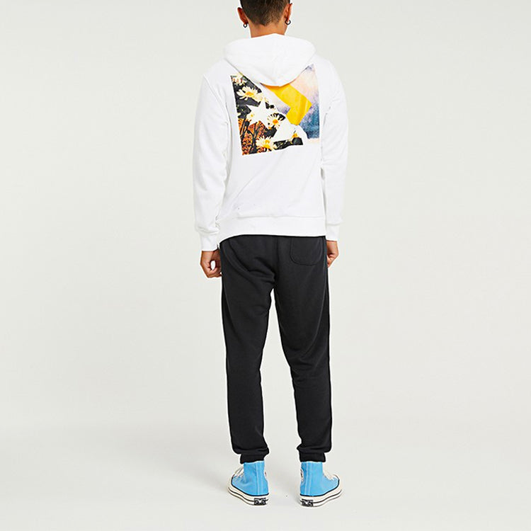 Converse Alphabet Printing Casual Couple Style White 10022244-A03