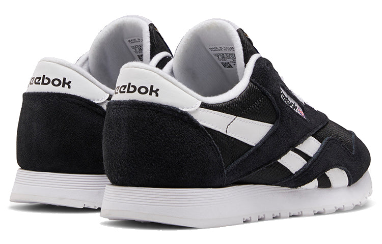 (WMNS) Reebok Classic Nylon 'Black' 6606